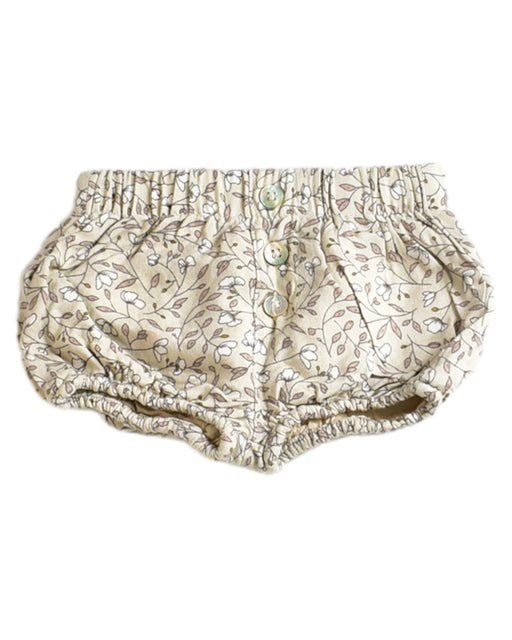 A Brown Shorts from Rylee + Cru in size 0-3M for girl. (Front View)