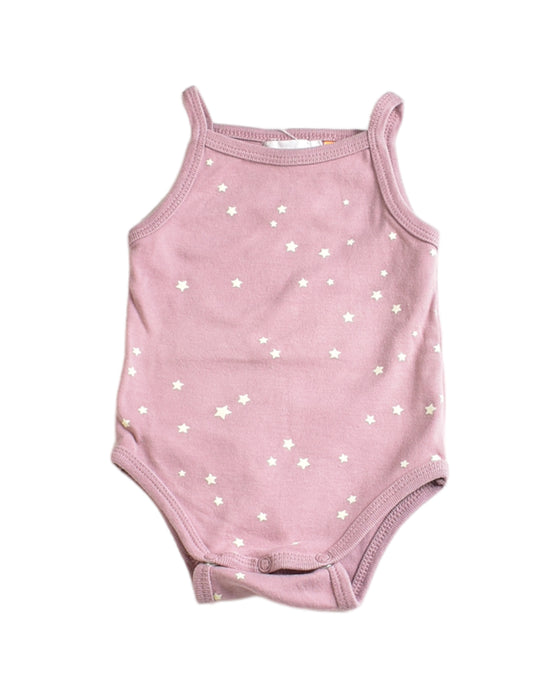 A Purple Long Sleeve Bodysuits from Jamie Kay in size 0-3M for neutral. (Front View)