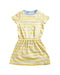 A Yellow Short Sleeve Dresses from Polo Ralph Lauren in size 4T for girl. (Front View)