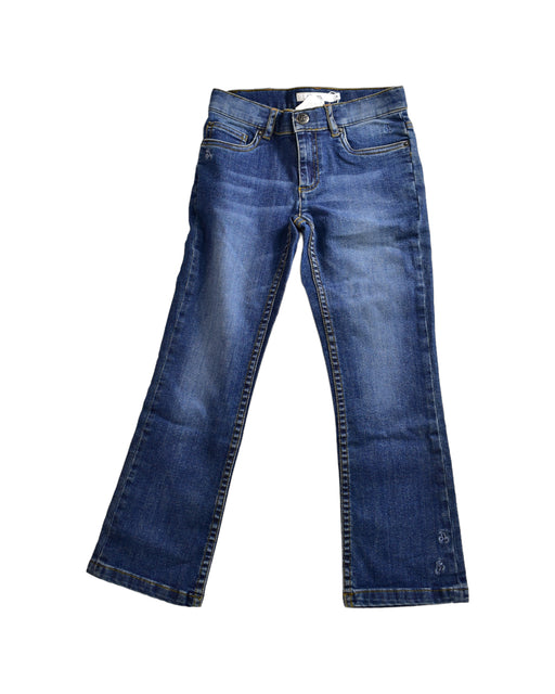 A Blue Jeans from Bonpoint in size 8Y for girl. (Front View)