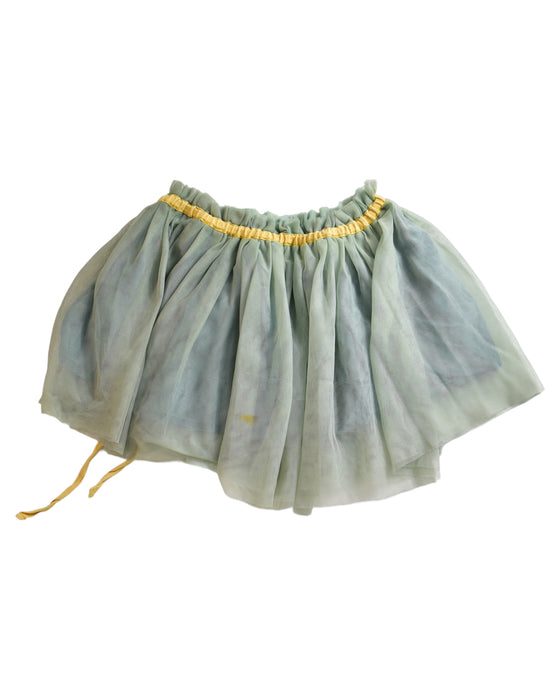 A Green Tulle Skirts from Bonton in size 6-12M for girl. (Back View)