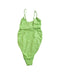 A Green Swimsuits from Under Protection in size L for maternity. (Front View)