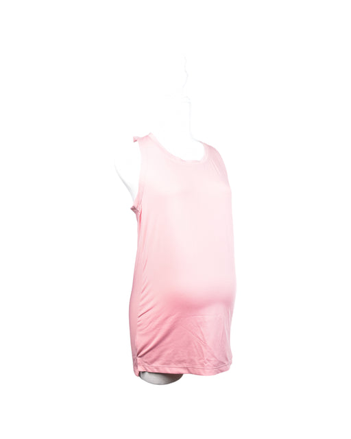 A Pink Sleeveless Tops from Adidas in size S for maternity. (Front View)