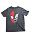 A Grey Short Sleeve T Shirts from Marvel in size M for boy. (Front View)