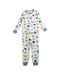 A Blue Pyjama Sets from Pottery Barn in size 4T for boy. (Front View)