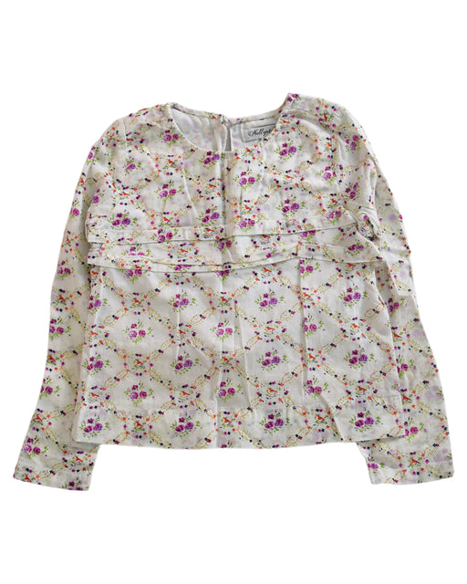 A Multicolour Long Sleeve Tops from Nellystella in size 4T for girl. (Front View)