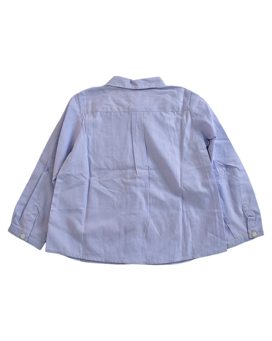 A Blue Shirts from Bonpoint in size 3T for boy. (Back View)