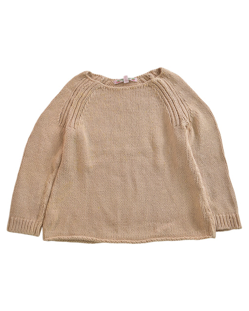 A Beige Knit Sweaters from Bonpoint in size 4T for neutral. (Front View)