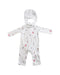 A White Pyjama Sets from The Little White Company in size 6-12M for neutral. (Back View)