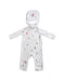 A White Pyjama Sets from The Little White Company in size 6-12M for neutral. (Front View)