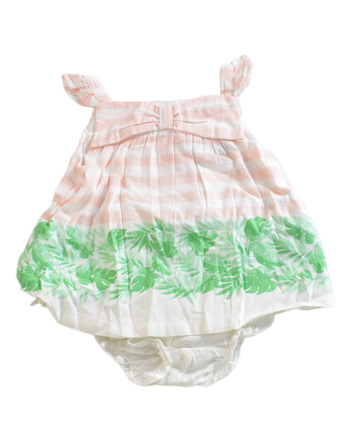 A Green Dress Sets from Janie & Jack in size 6-12M for girl. (Front View)