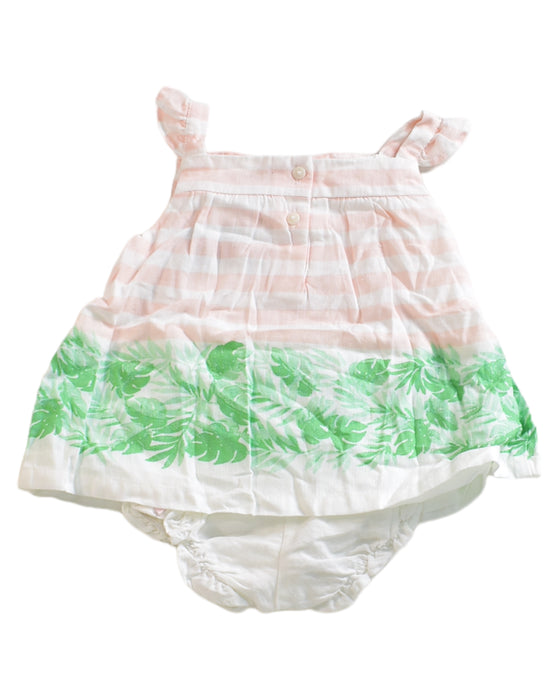 A Green Dress Sets from Janie & Jack in size 6-12M for girl. (Back View)