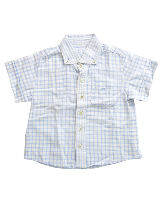 A Blue Shirts from Chateau de Sable in size 2T for boy. (Front View)