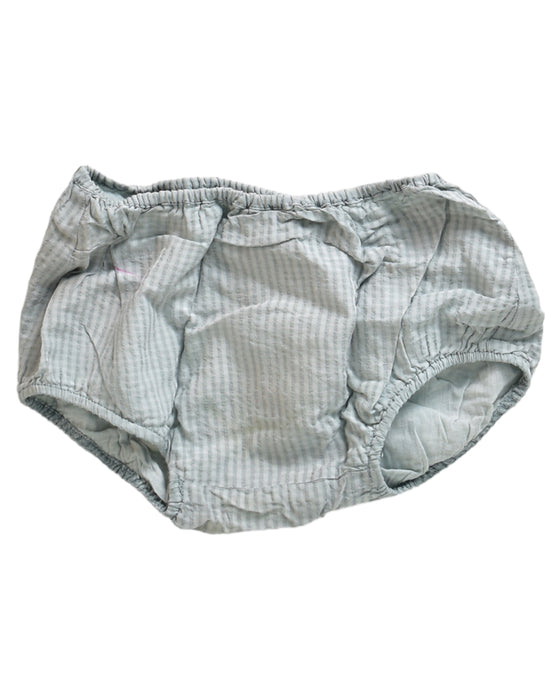 A Grey Bloomers from Caramel in size 6-12M for girl. (Front View)