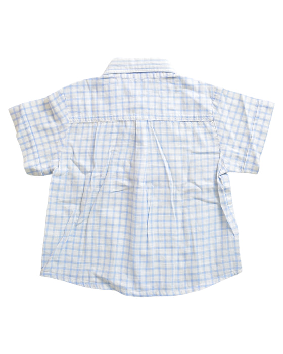 A Blue Shirts from Chateau de Sable in size 2T for boy. (Back View)