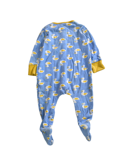 A Blue Onesies from Frugi in size 6-12M for boy. (Back View)