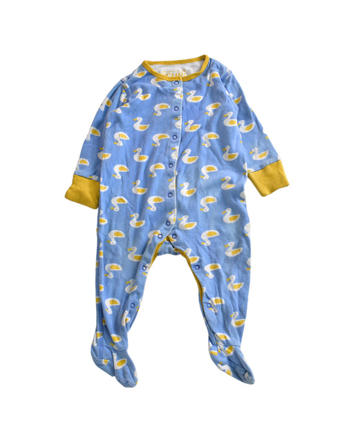 A Blue Onesies from Frugi in size 6-12M for boy. (Front View)