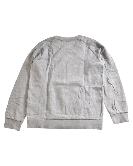 A Grey Crewneck Sweatshirts from Mini Rodini in size 9Y for girl. (Back View)