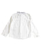 A White Shirts from Petit Bateau in size 6T for boy. (Back View)