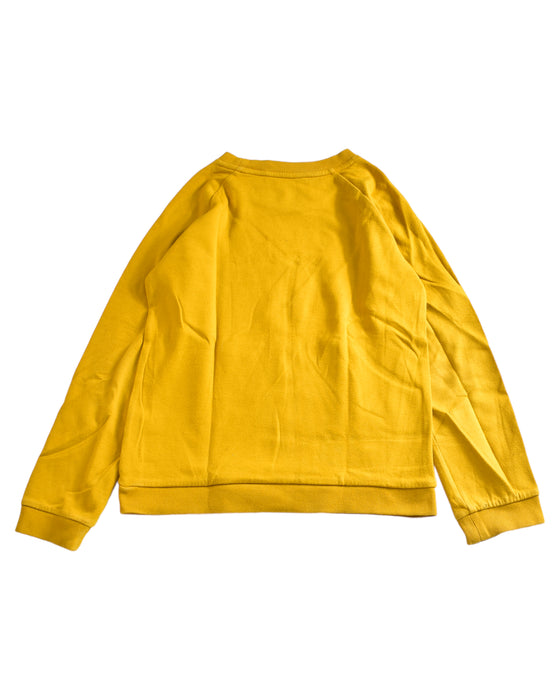 A Yellow Crewneck Sweatshirts from Emoi Emoi in size 10Y for girl. (Back View)