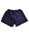 A Navy Shorts from Petit Bateau in size 6T for girl. (Back View)