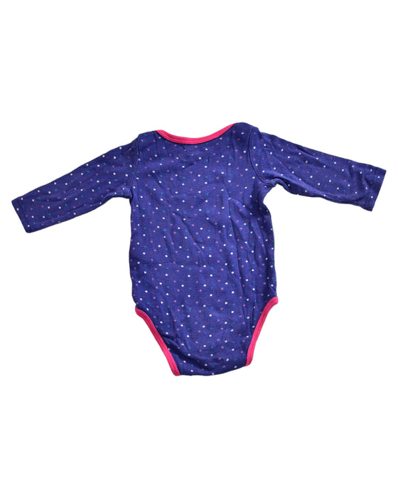 A Blue Rompers from DPAM in size 3-6M for girl. (Back View)