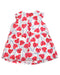 A White Sleeveless Dresses from Catimini in size 3-6M for girl. (Back View)