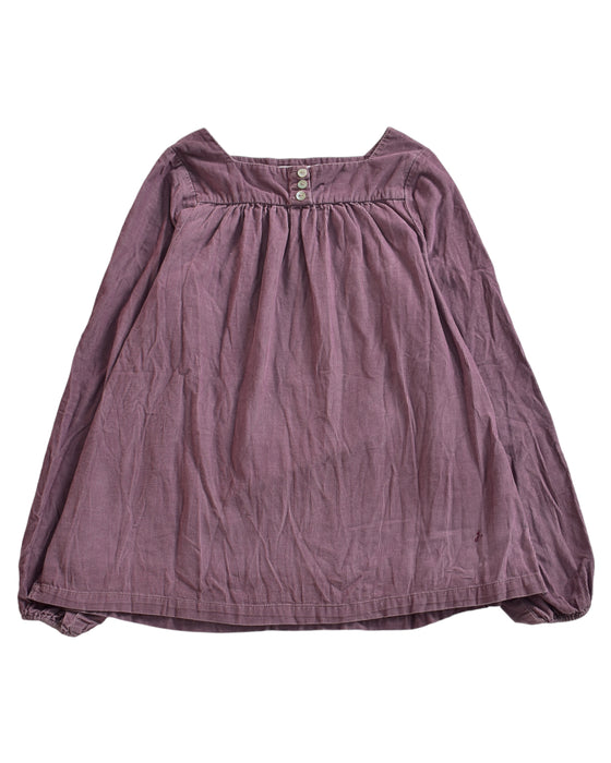 A Purple Long Sleeve Tops from Jacadi in size 10Y for girl. (Front View)