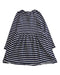 A White Long Sleeve Dresses from Petit Bateau in size 10Y for girl. (Back View)