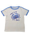 A White Short Sleeve T Shirts from Monoprix in size 5T for boy. (Front View)