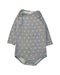 A Grey Long Sleeve Bodysuits from Seed in size 12-18M for girl. (Front View)