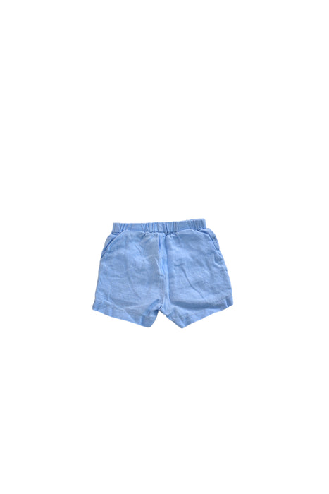 A Blue Shorts from La Stupenderia in size 6-12M for girl. (Back View)