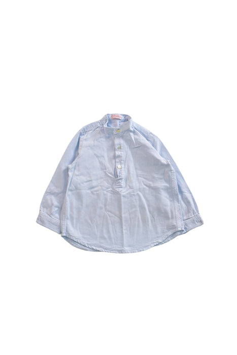 A Blue Shirts from La Coqueta in size 3T for boy. (Front View)