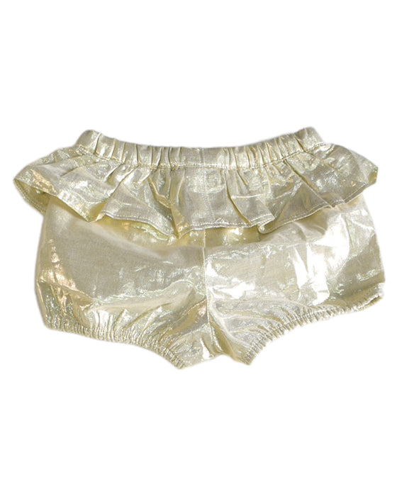 A Gold Shorts from Sergent Major in size 6-12M for girl. (Back View)