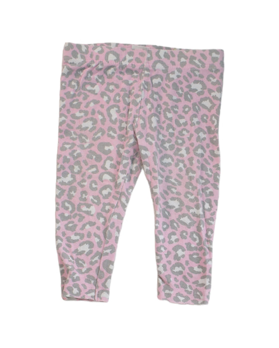 A Pink Leggings from Seed in size 6-12M for girl. (Front View)