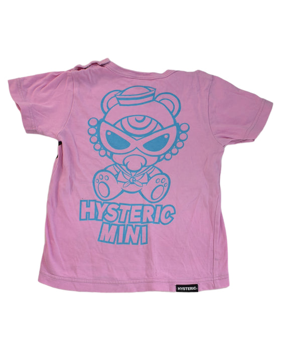 A Pink Short Sleeve T Shirts from Hysteric Mini in size 6-12M for girl. (Back View)