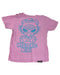 A Pink Short Sleeve T Shirts from Hysteric Mini in size 6-12M for girl. (Back View)