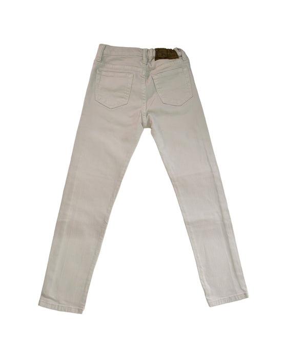 A Ivory Jeans from Polo Ralph Lauren in size 7Y for boy. (Back View)