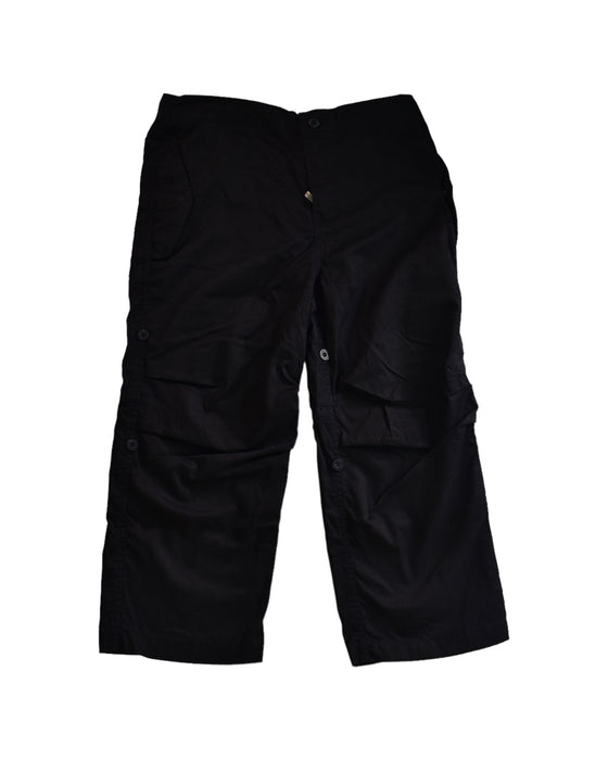 A Black Casual Pants from Maharishi in size 6T for boy. (Front View)