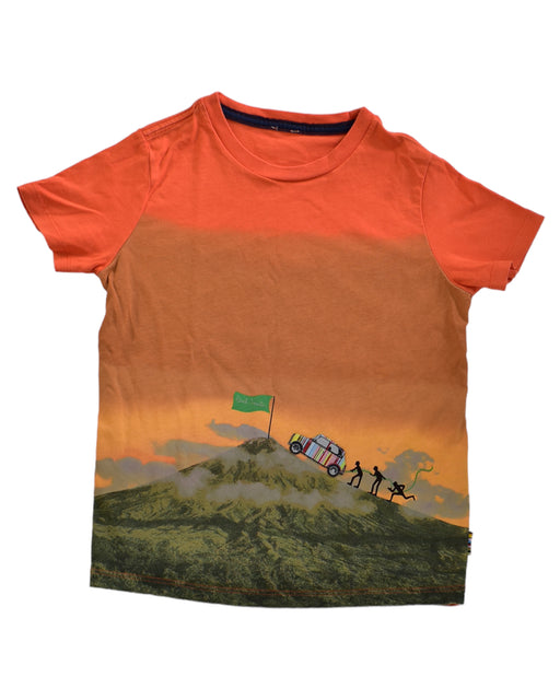 A Orange Short Sleeve T Shirts from Paul Smith in size 5T for boy. (Front View)