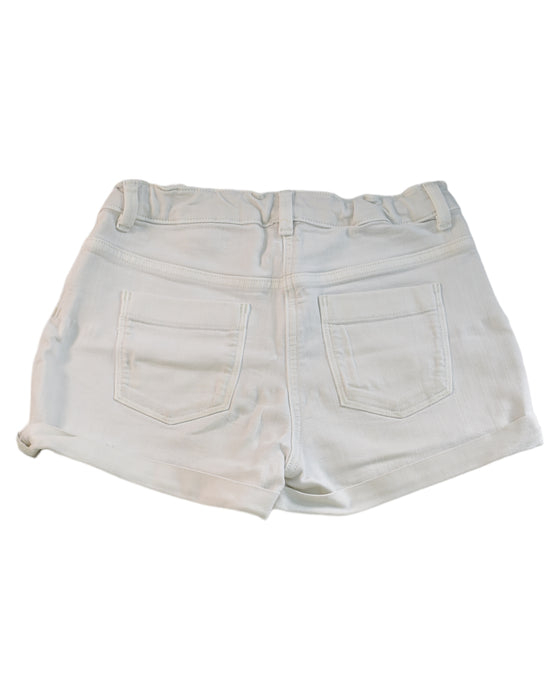 A White Shorts from Crewcuts in size 12Y for girl. (Back View)