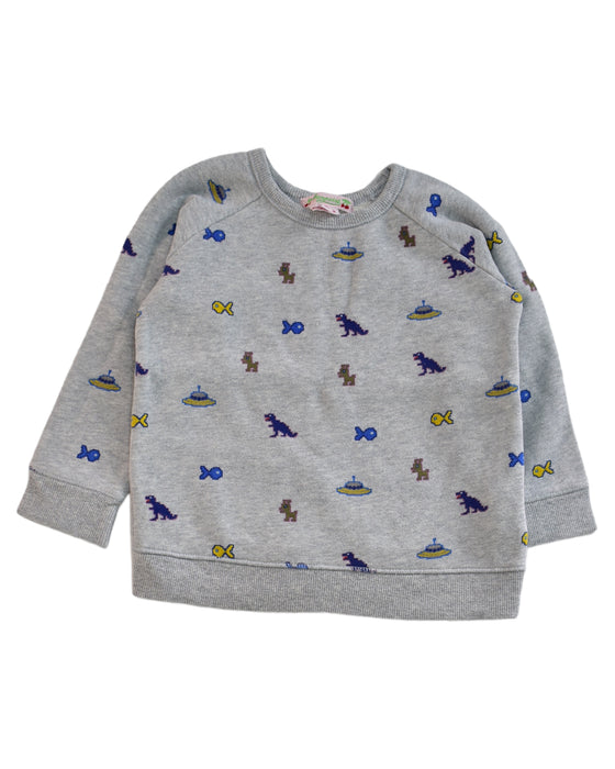 A Grey Crewneck Sweatshirts from Bonpoint in size 2T for boy. (Front View)