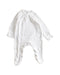 A White Long Sleeve Jumpsuits from Bout'Chou in size 0-3M for girl. (Front View)