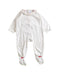 A White Long Sleeve Jumpsuits from Jacadi in size 12-18M for girl. (Front View)