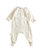 A White Long Sleeve Jumpsuits from Jacadi in size 0-3M for neutral. (Back View)