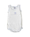 A White Long Sleeve Bodysuits from Petit Bateau in size 0-3M for boy. (Front View)