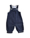 A Grey Long Overalls from Jacadi in size 3-6M for boy. (Front View)