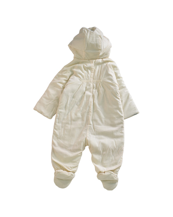 A White Long Sleeve Jumpsuits from CdeC in size 6-12M for neutral. (Back View)