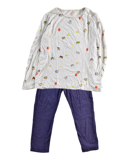 A White Pyjama Sets from Disney X Elly in size 5T for boy. (Front View)