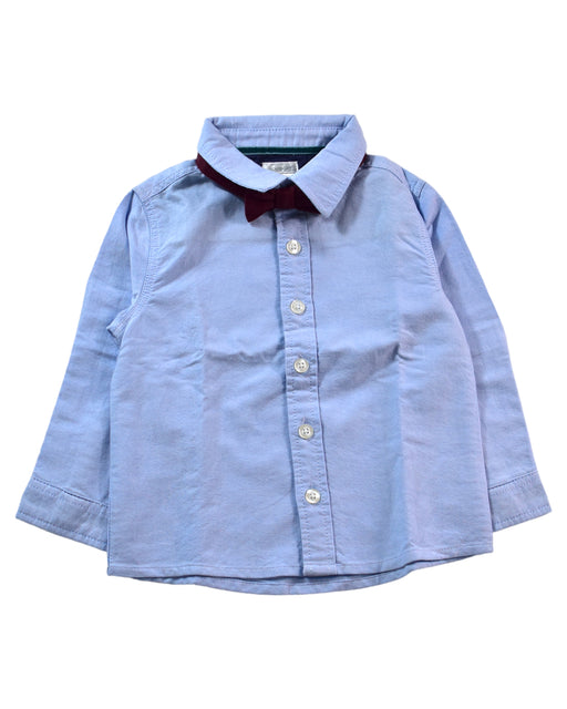 A Blue Shirts from Mamas & Papas in size 12-18M for boy. (Front View)